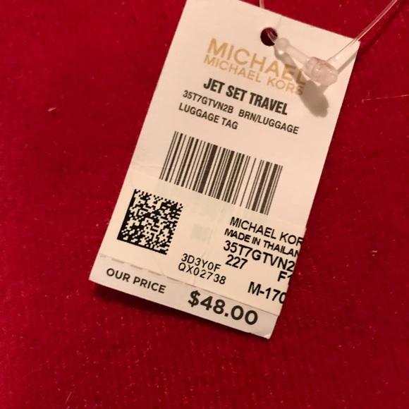 Michael Kors Duffel Bag and luggage tag set - Picture 4 of 5